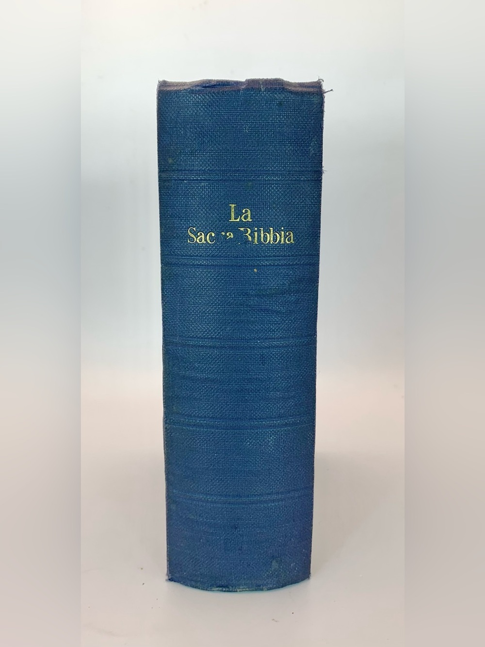 La Sacra Bibbia (Versione Riveduta) translated by Giovanni Luzzi - 1950 -Vintage